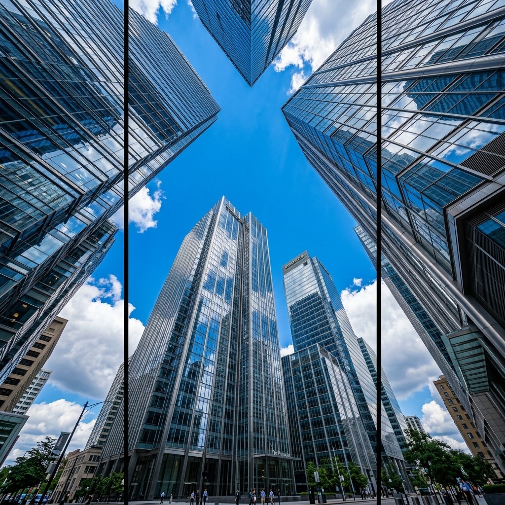Office skyscrapers